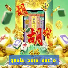 quais bets est?o sendo investigadas