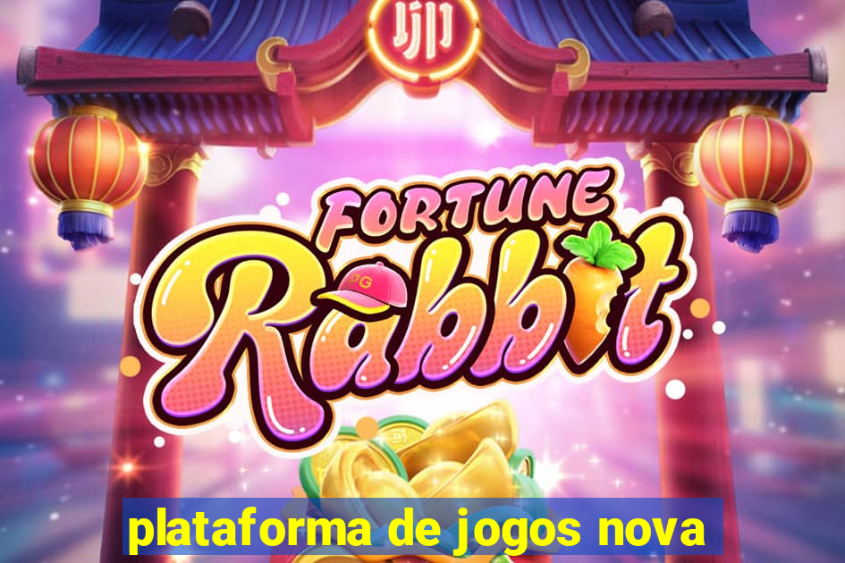 plataforma de jogos nova