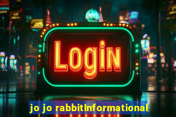 jo jo rabbitInformational