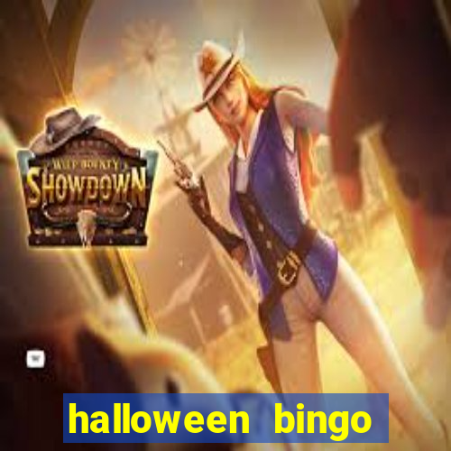 halloween bingo games for kids