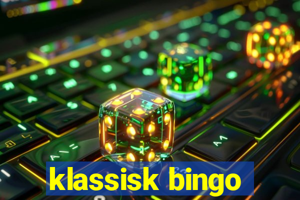 klassisk bingo