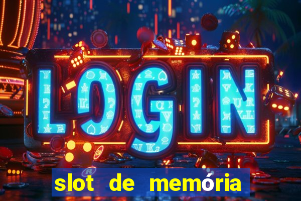 slot de memória ram queimado tem conserto