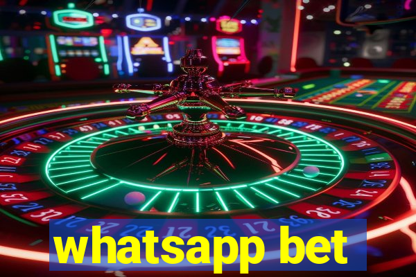 whatsapp bet