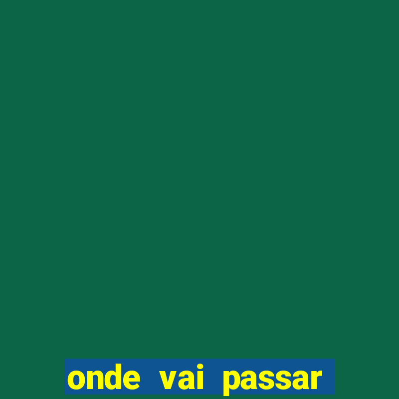 onde vai passar jogo do sport