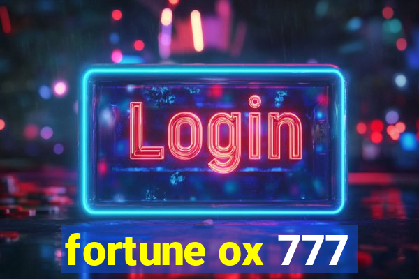 fortune ox 777