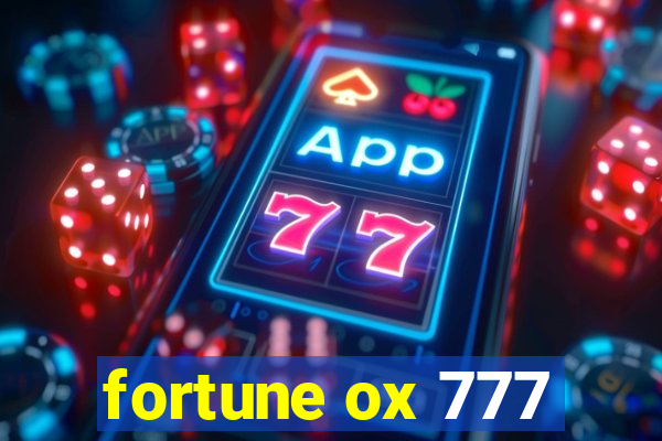 fortune ox 777