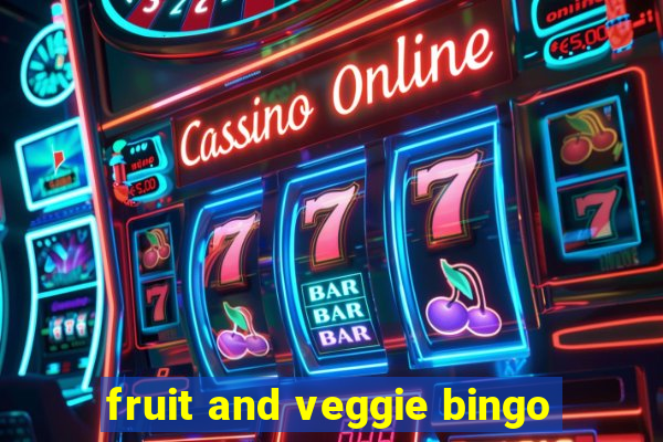 fruit and veggie bingo