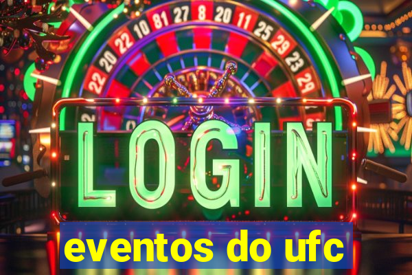 eventos do ufc