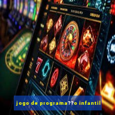 jogo de programa??o infantil