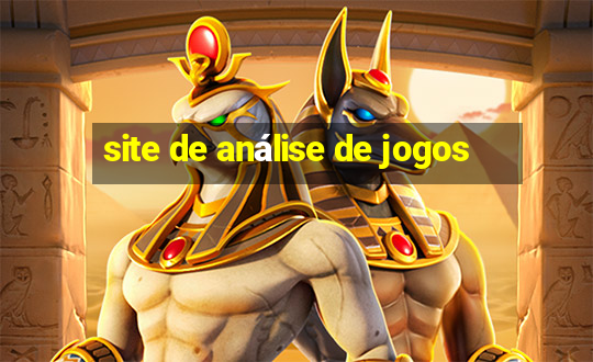 site de análise de jogos