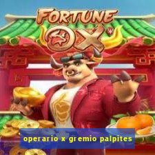 operario x gremio palpites