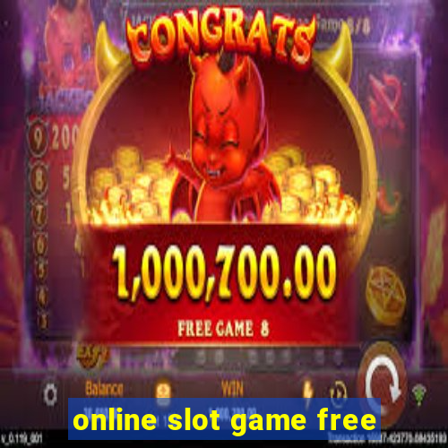 online slot game free