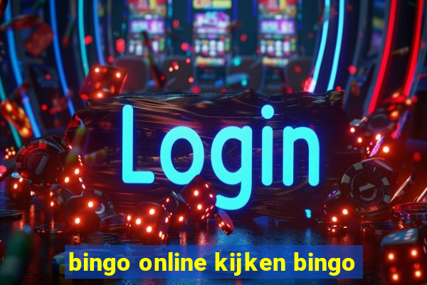 bingo online kijken bingo