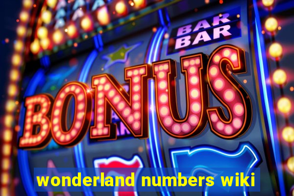 wonderland numbers wiki