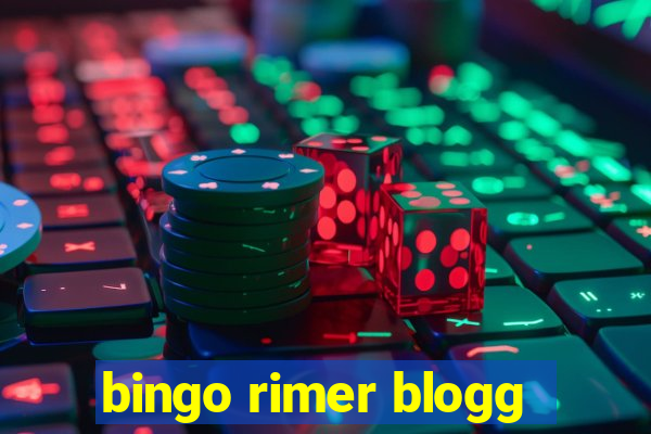 bingo rimer blogg