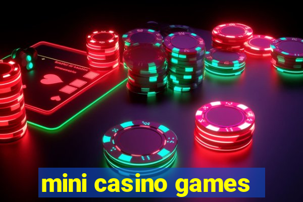 mini casino games