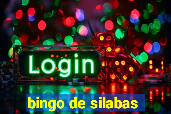 bingo de silabas