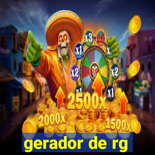 gerador de rg