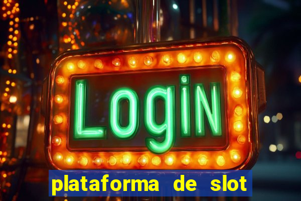 plataforma de slot que mais paga