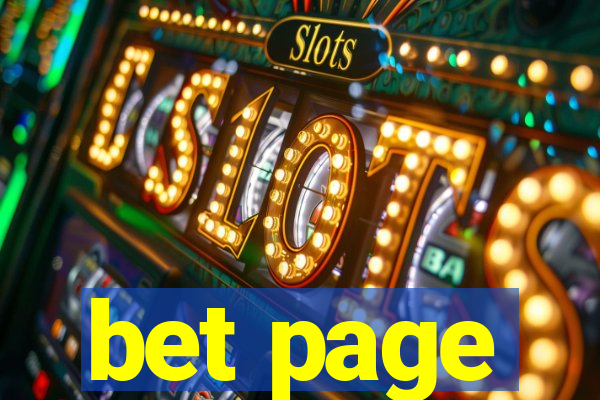 bet page