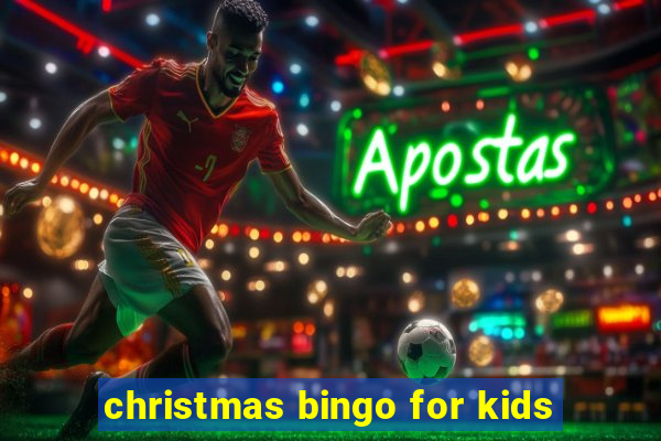 christmas bingo for kids