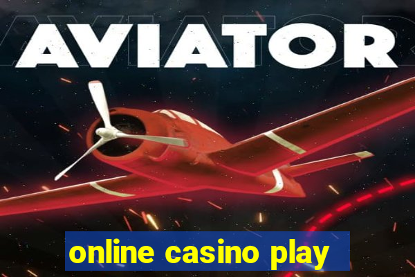 online casino play