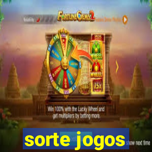 sorte jogos