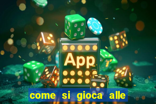 come si gioca alle slot machine online