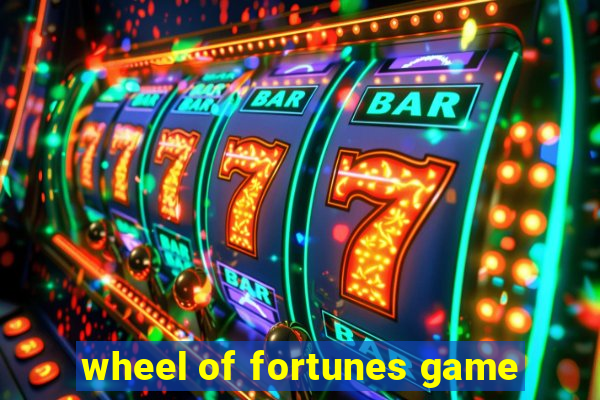 wheel of fortunes game