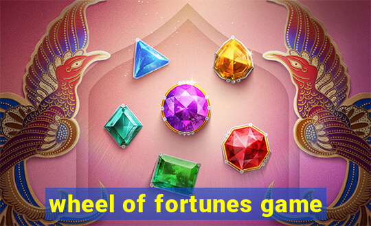 wheel of fortunes game