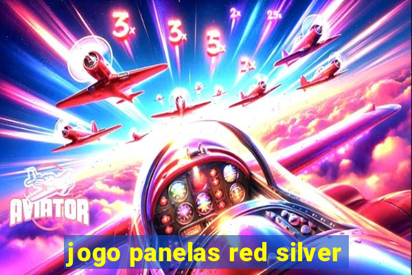 jogo panelas red silver