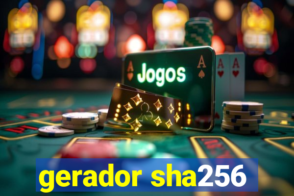 gerador sha256