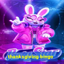 thanksgiving bingo