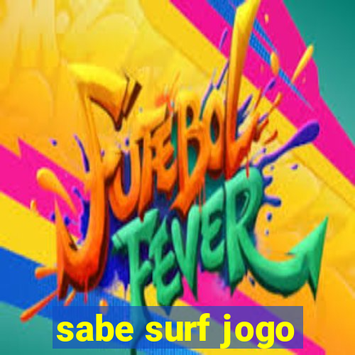 sabe surf jogo