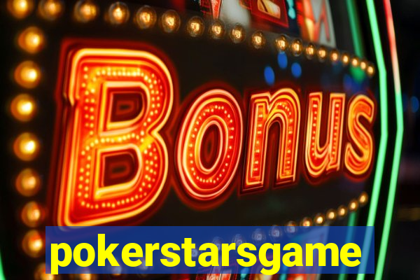 pokerstarsgame