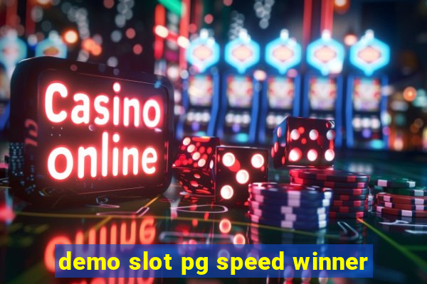 demo slot pg speed winner