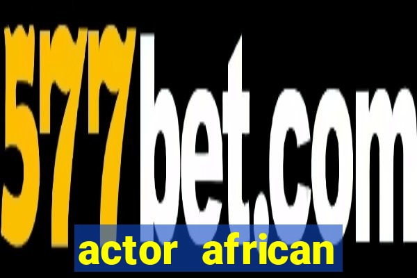 actor african american male