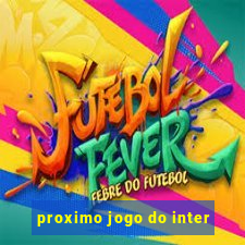 proximo jogo do inter