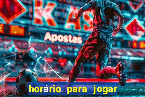 horário para jogar tiger fortune