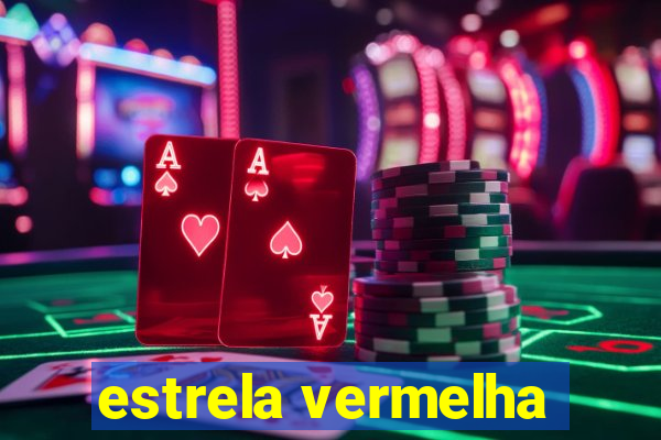 estrela vermelha