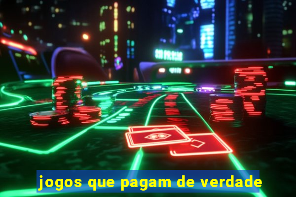 jogos que pagam de verdade