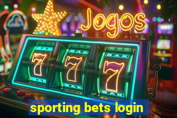 sporting bets login