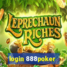 login 888poker