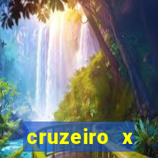 cruzeiro x corinthians palpite