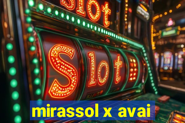 mirassol x avai