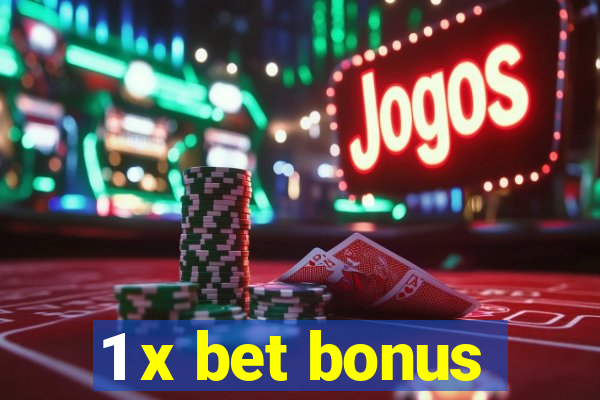 1 x bet bonus