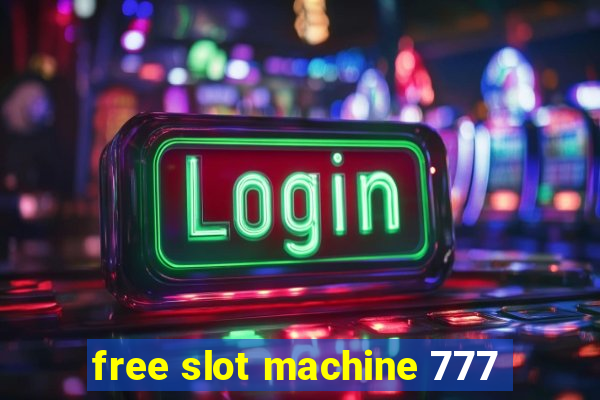 free slot machine 777