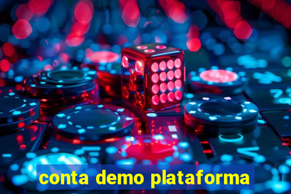 conta demo plataforma