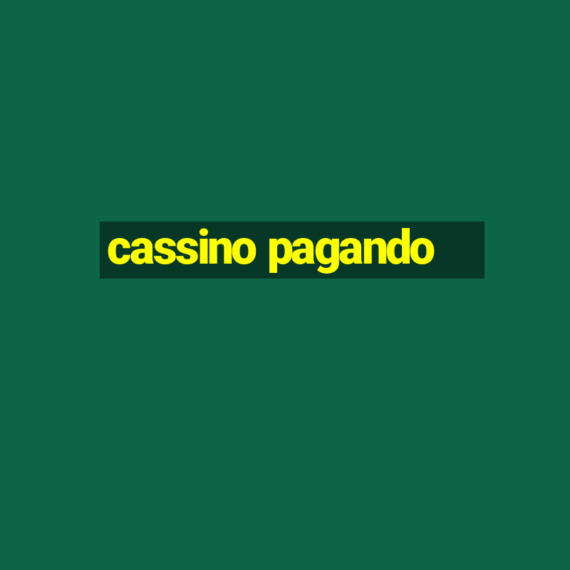 cassino pagando