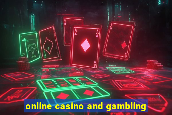 online casino and gambling